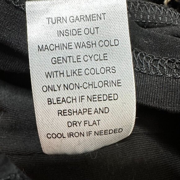 Boutique Crochet Knit Maxi Dress Black Ivory Y2k Resort Slit Sirencore Boho Sz S - Picture 5 of 7